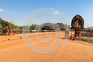 Preah Tis BridgeÃ¢â¬â¹ in Kampong Kdei photo